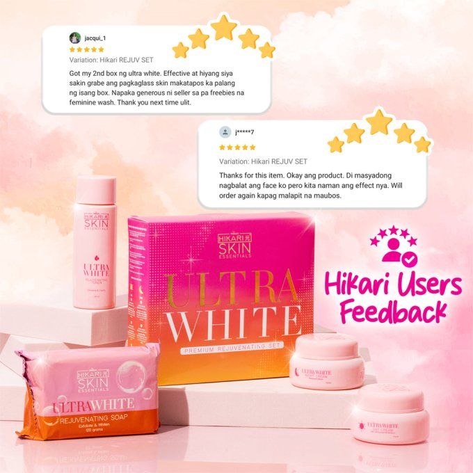 HIKARI SKIN ULTRA WHITE PREMIUM SET