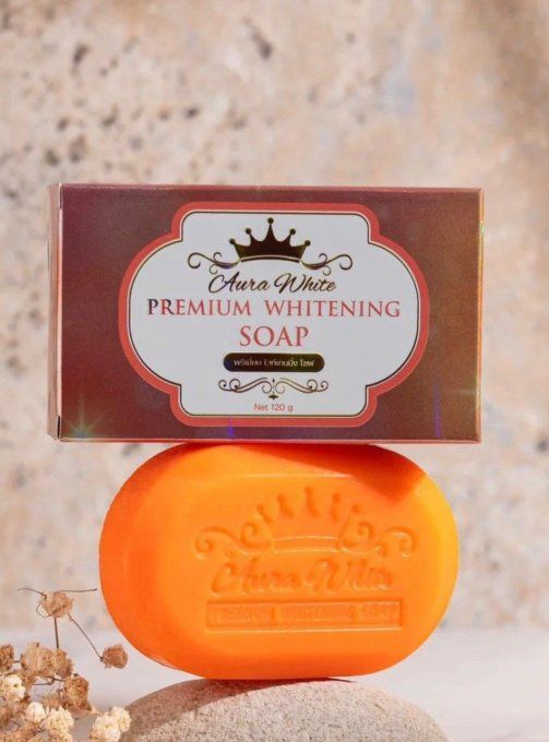AURA WHITE PREMIUM WHITENING SOAP
