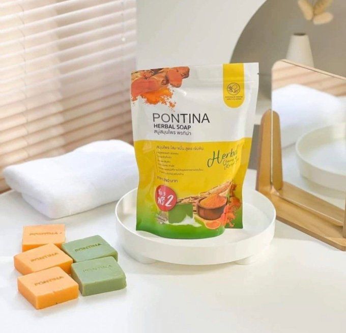 PONTINA HERBAL SOAP X5