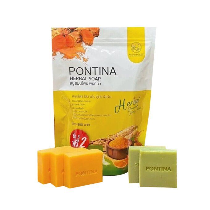 PONTINA HERBAL SOAP X5