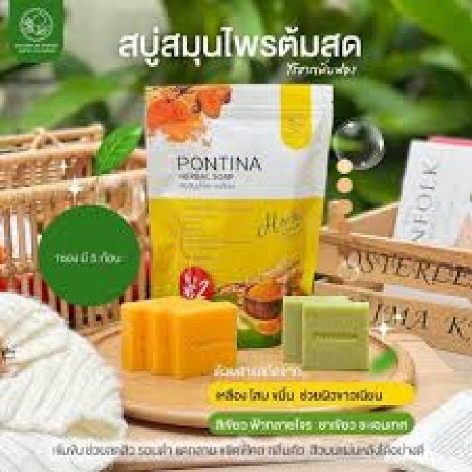 PONTINA HERBAL SOAP X5