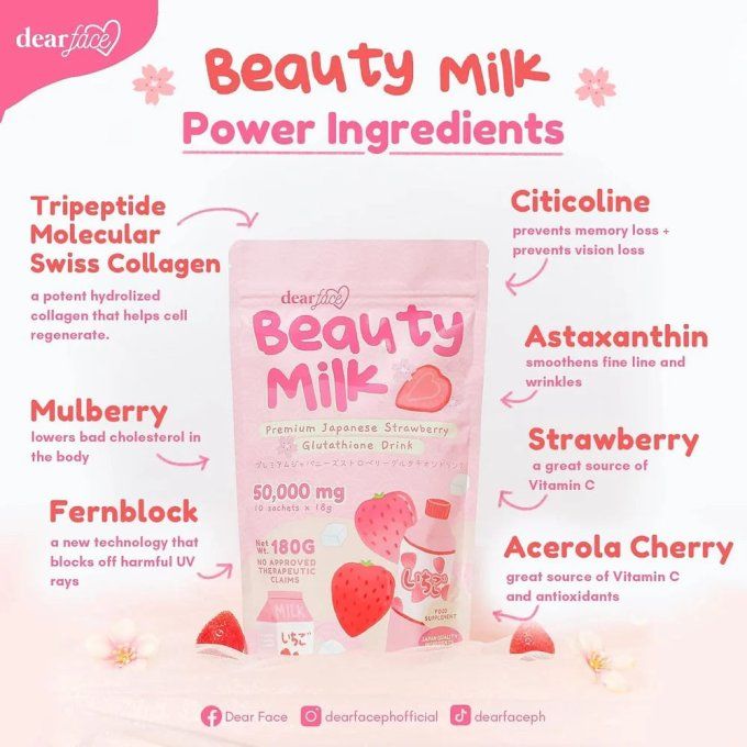 BEAUTY MILK FRAISE
