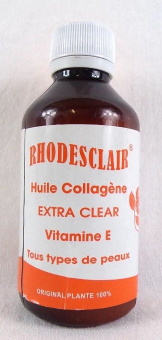 RHODESCLAIR-HUILE COLLAGENE-EXTRA CLAIRE-Vitamine E 125ml