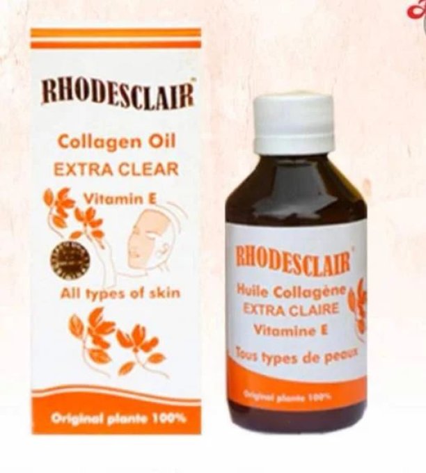 RHODESCLAIR-HUILE COLLAGENE-EXTRA CLAIRE-Vitamine E 125ml